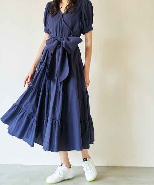 LA BELLE ETUDE（ラベルエチュード）の「【Belle vintage】Rosie Ⅱ（ワンピース・レディース・ブラック/ピンク/ネイビー/ライトパープル・FREE）」の11枚目の写真