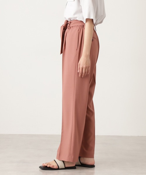 N.（N. Natural Beauty Basic）（エヌエヌナチュラルビューティーベーシック）の「【S Size Line】◆リボン付イージーパンツ（その他パンツ・レディース・レンガ/グレイッシュベージュ/ナチュラル・SMALL/MEDIUM）」の12枚目の写真