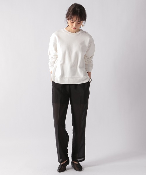 Ezick（エジック）の「ロゴオーバースウェット（スウェット・レディース・ホワイト/ブラック/ピンク・FREE）」の16枚目の写真