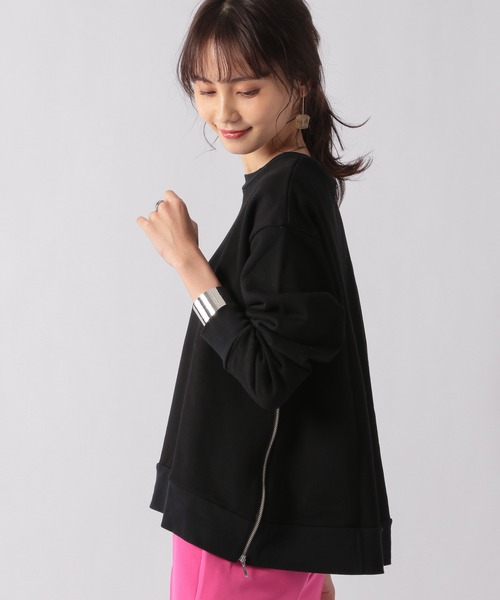 Ezick（エジック）の「ロゴオーバースウェット（スウェット・レディース・ホワイト/ブラック/ピンク・FREE）」の22枚目の写真