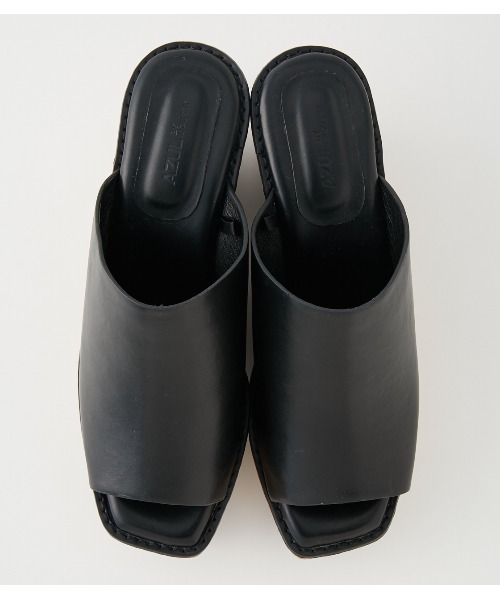 AZUL by moussy（アズールバイマウジー）の「CORK WEDGE SANDALS/コルクウェッジサンダル（サンダル・レディース・ブラック/グレー系その他/シルバー・SMALL/MEDIUM/LARGE）」の7枚目の写真