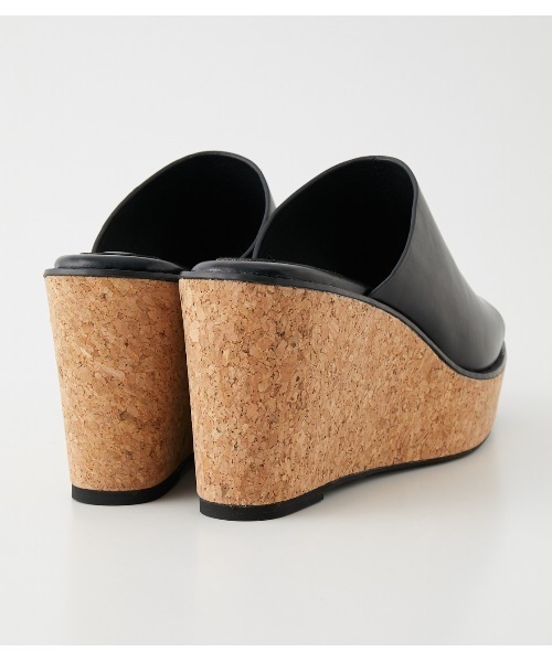 AZUL by moussy（アズールバイマウジー）の「CORK WEDGE SANDALS/コルクウェッジサンダル（サンダル・レディース・ブラック/グレー系その他/シルバー・SMALL/MEDIUM/LARGE）」の22枚目の写真