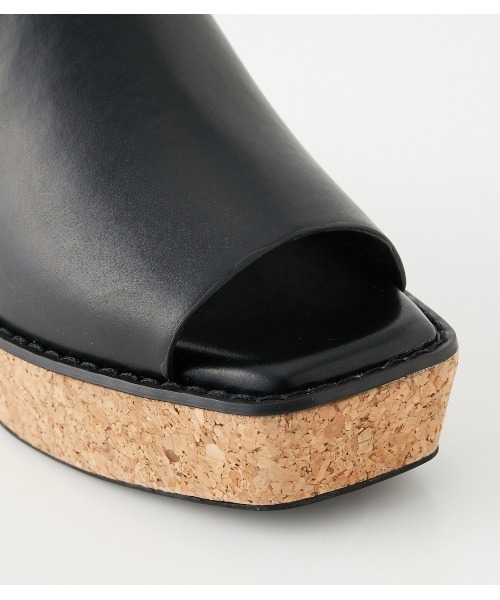 AZUL by moussy（アズールバイマウジー）の「CORK WEDGE SANDALS/コルクウェッジサンダル（サンダル・レディース・ブラック/グレー系その他/シルバー・SMALL/MEDIUM/LARGE）」の19枚目の写真