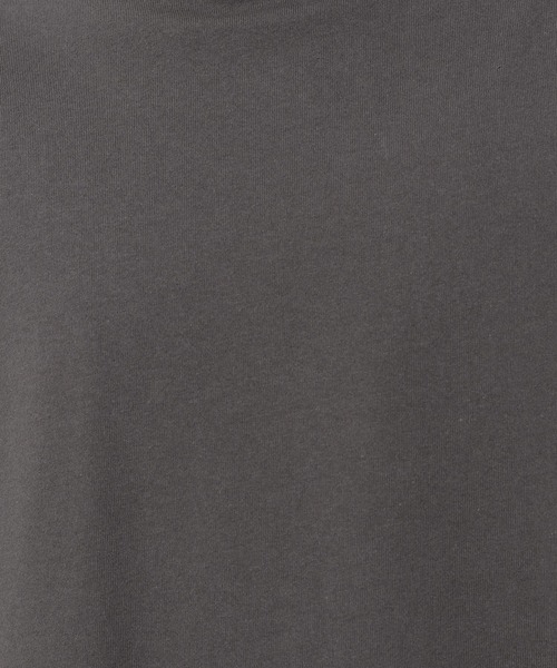 LAKOLE(ラコレ)の「度詰めクロップドバスクTシャツ / 932085(Tシャツ/カットソー・メンズ・サックスブルー/グレー/ホワイト/ブラック/オフホワイト・MEDIUM/LARGE)」の7枚目の写真