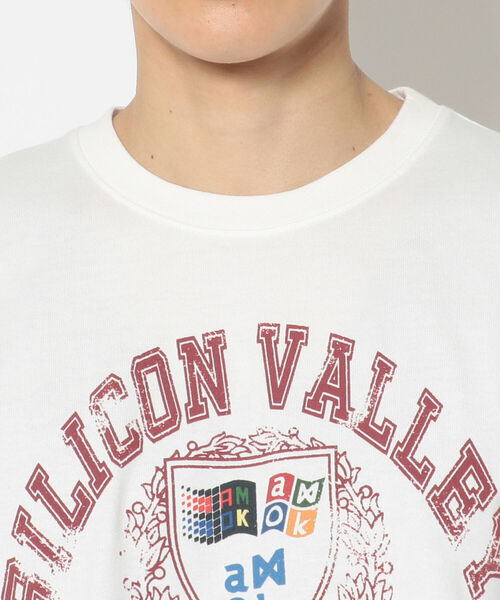 ROYAL FLASH（ロイヤルフラッシュ）の「amok /アモク/別注 SILICON VALLEY LS カットソー（Tシャツ/カットソー・メンズ・イエロー/ホワイト/オレンジ・FREE）」の7枚目の写真