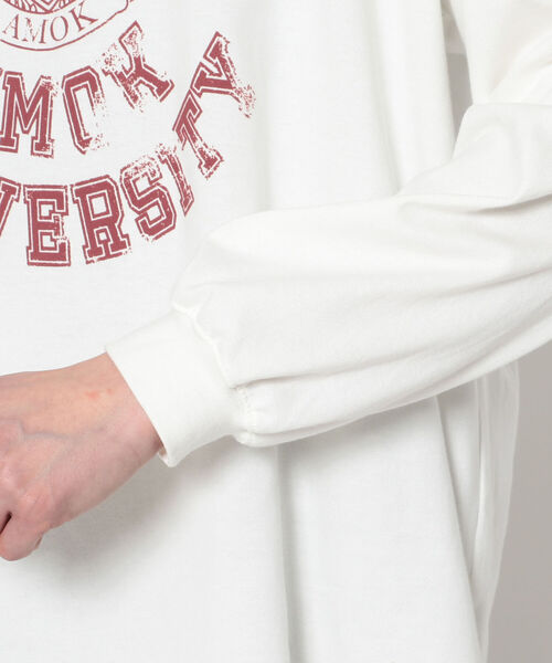 ROYAL FLASH（ロイヤルフラッシュ）の「amok /アモク/別注 SILICON VALLEY LS カットソー（Tシャツ/カットソー・メンズ・イエロー/ホワイト/オレンジ・FREE）」の9枚目の写真