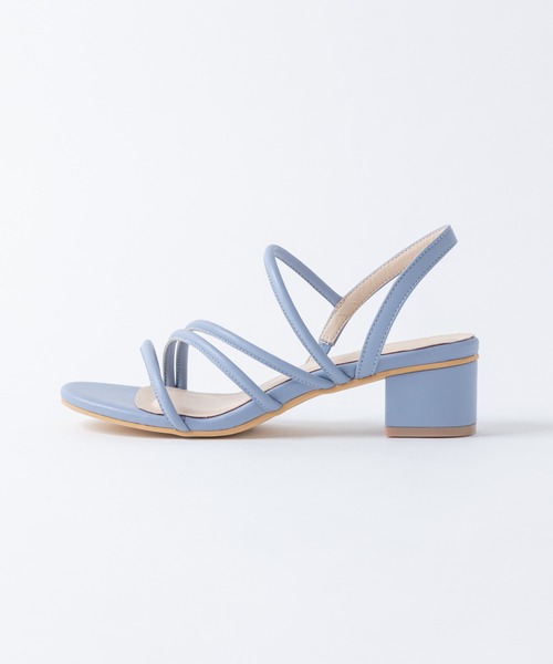 Rewde（ルゥデ）の「細ストラップサンダル（1R18-SA04）（サンダル・レディース・ブルー/キャメル/ブラック/ホワイト・S/L/M/LL）」の21枚目の写真