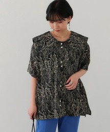 BIGセーラーカラーブラウス