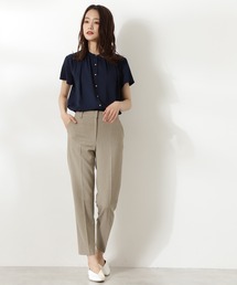 N.（N. Natural Beauty Basic） | 【S Size Line】◆ドライタッチテーパードパンツ(その他パンツ)