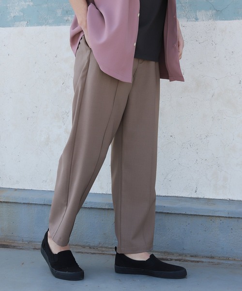 LAKOLE（ラコレ）の「ドライポリワイドパンツ / 939178（その他パンツ・メンズ・ブラック/モカ/ベージュ/ネイビー・SMALL/MEDIUM/LARGE）」の3枚目の写真