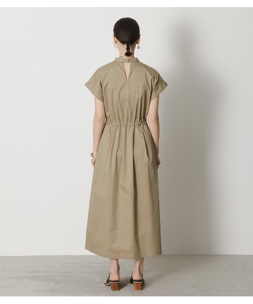 crie conforto（クリーコンフォルト）の「バックポイントウエストギャザーワンピース（ワンピース・レディース・ダークグリーン/ベージュ/ダークネイビー・SMALL/MEDIUM/LARGE）」の22枚目の写真