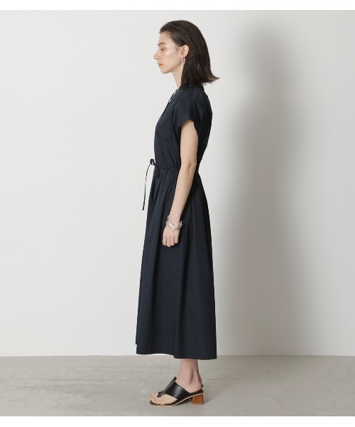 crie conforto（クリーコンフォルト）の「バックポイントウエストギャザーワンピース（ワンピース・レディース・ダークグリーン/ベージュ/ダークネイビー・SMALL/MEDIUM/LARGE）」の12枚目の写真