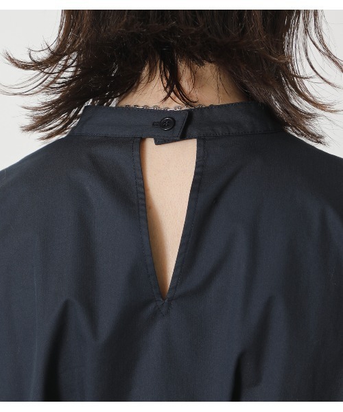 crie conforto（クリーコンフォルト）の「バックポイントウエストギャザーワンピース（ワンピース・レディース・ダークグリーン/ベージュ/ダークネイビー・SMALL/MEDIUM/LARGE）」の15枚目の写真