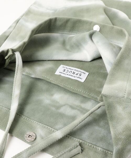 Factor=（ファクターイコール）の「タイダイウォッシュショルダーバッグ（トートバッグ・レディース・オレンジ/カーキ/ブルー・FREE）」の7枚目の写真