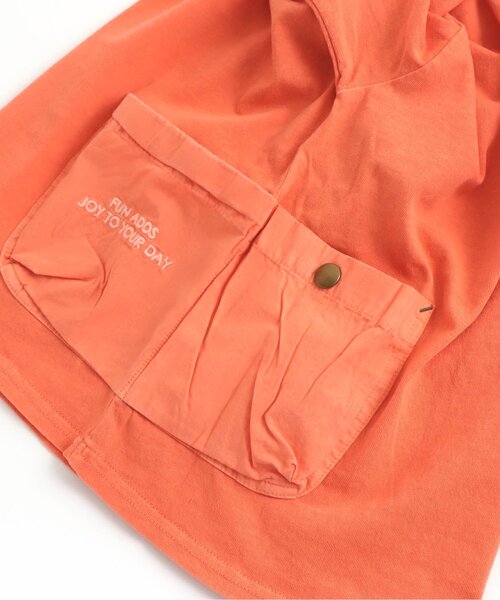 BREEZE(ブリーズ)の「/ガーメントダイTシャツ(Tシャツ/カットソー・キッズ・チャコール/ピンク/ライム/ブルー・90/130/140/150/100/110/120)」の15枚目の写真