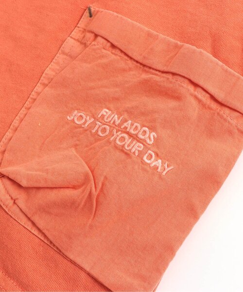 BREEZE(ブリーズ)の「/ガーメントダイTシャツ(Tシャツ/カットソー・キッズ・チャコール/ピンク/ライム/ブルー・90/130/140/150/100/110/120)」の7枚目の写真