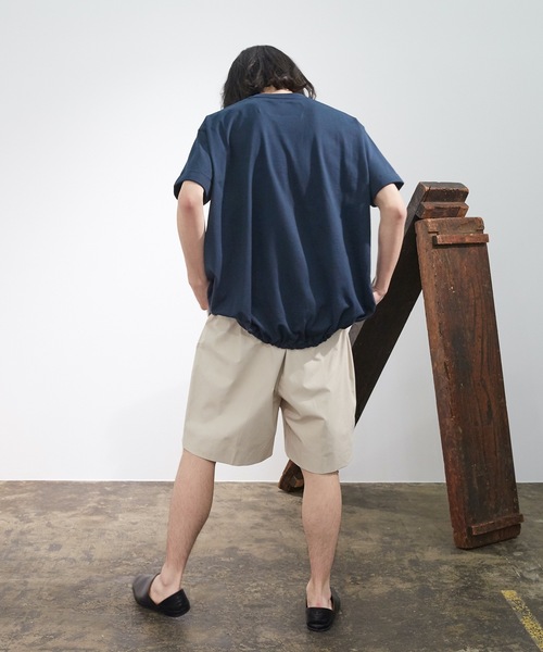 Dulcamara（ドゥルカマラ）の「【SUMMER ITEM】 チノチノセンタープレスショートPT（チノパンツ・メンズ・ブラック/ブルー/ライトベージュ・1/0）」の7枚目の写真