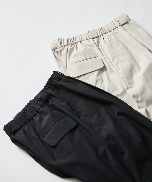 Dulcamara（ドゥルカマラ）の「【SUMMER ITEM】 チノチノセンタープレスショートPT（チノパンツ・メンズ・ブラック/ブルー/ライトベージュ・1/0）」の12枚目の写真