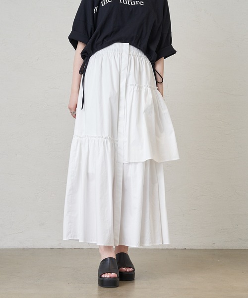 Chico（チコ）の「ランダムティアードタイプライタースカート