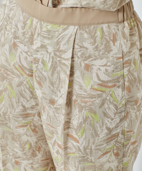 cepo（セポ）の「ネオンボタニカル柄パンツ（その他パンツ・レディース・オフホワイト/ネイビー・M）」の13枚目の写真