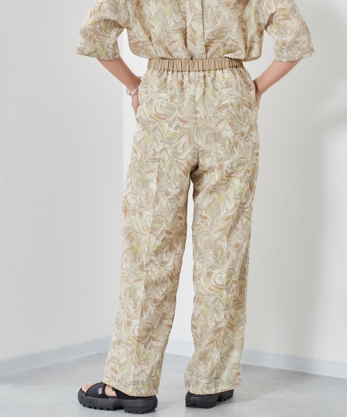cepo（セポ）の「ネオンボタニカル柄パンツ（その他パンツ・レディース・オフホワイト/ネイビー・M）」の15枚目の写真
