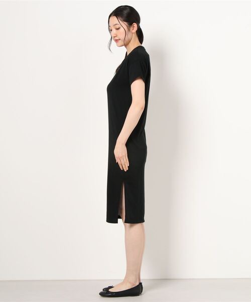 THE NORTH FACE（ザノースフェイス）の「ザ ノース フェイス THE NORTH FACE アウトドア 半袖Tシャツ S/S Onepiece Crew(ショートスリーブワンピースクルー)（Tシャツ/カットソー・レディース・ブラック/グリーン/グレー・S/M/XL/L）」の5枚目の写真