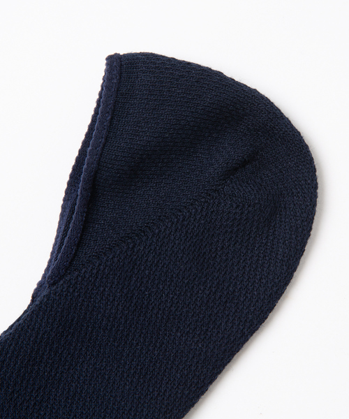 alfredoBANNISTER（アルフレッドバニスター）の「シューインソックス（ソックス/靴下・メンズ・ブラック/ネイビー・フリー）」の4枚目の写真