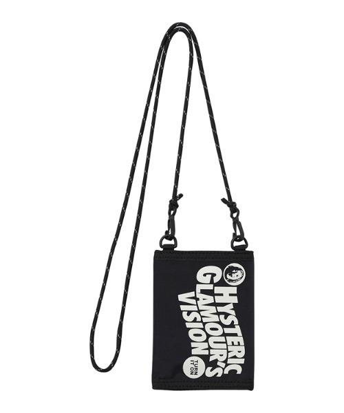 HYSTERIC GLAMOUR（ヒステリックグラマー）の「HG VISION 三つ折りウォレット（財布・メンズ・ブラック/パープル/オレンジ・FREE）」の2枚目の写真