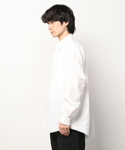 yield(イールド)の「【yield select apparel】TCビッグシャツ オーバーサイズ 217-05(シャツ/ブラウス・メンズ・ホワイト/ダークグリーン/ネイビー/グリーン/チャコールグレー・M/L)」の16枚目の写真