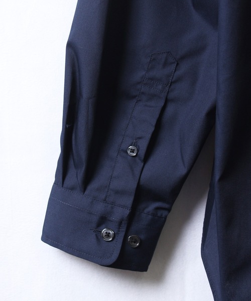 yield(イールド)の「【yield select apparel】TCビッグシャツ オーバーサイズ 217-05(シャツ/ブラウス・メンズ・ホワイト/ダークグリーン/ネイビー/グリーン/チャコールグレー・M/L)」の11枚目の写真