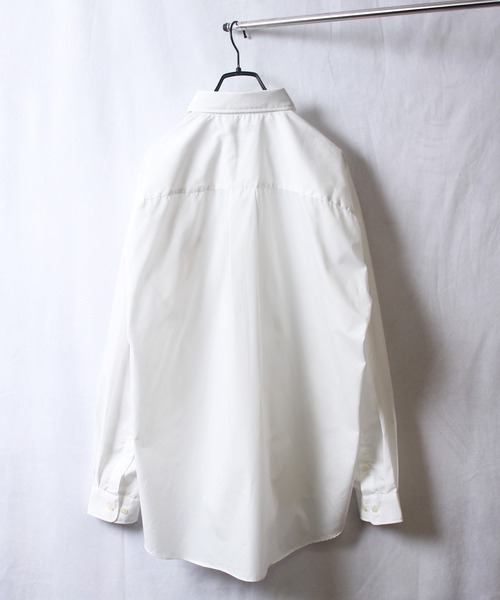 yield(イールド)の「【yield select apparel】TCビッグシャツ オーバーサイズ 217-05(シャツ/ブラウス・メンズ・ホワイト/ダークグリーン/ネイビー/グリーン/チャコールグレー・M/L)」の18枚目の写真