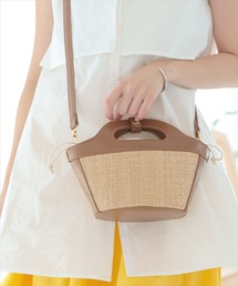 DONOBAN | 2wayミニバスケットバッグ(ハンドバッグ)