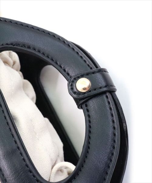 DONOBAN（ドノバン）の「2wayミニバスケットバッグ（ハンドバッグ・レディース・ブラック/ブラウン・ONESIZE）」の17枚目の写真