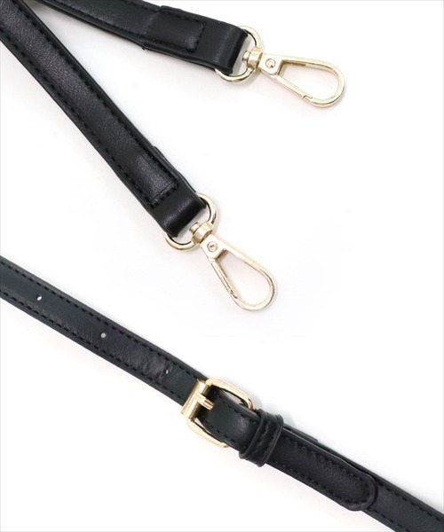 DONOBAN（ドノバン）の「2wayミニバスケットバッグ（ハンドバッグ・レディース・ブラック/ブラウン・ONESIZE）」の19枚目の写真