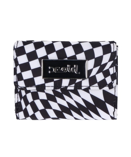 X-girl(エックスガール)の「TRI-FOLD WALLET(財布・レディース・ブラック/マルチ・ONE SIZE)」の12枚目の写真