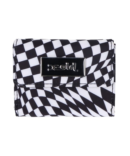 X-girl(エックスガール)の「TRI-FOLD WALLET(財布・レディース・ブラック/マルチ・ONE SIZE)」の9枚目の写真