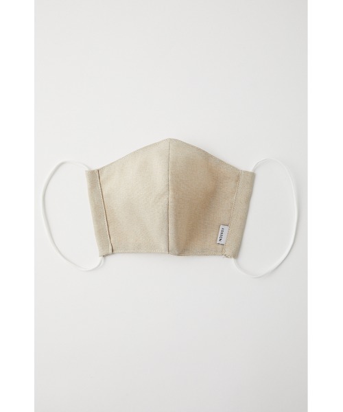 MOUSSY（マウジー）の「MOUSSY FACE GUARD（マスク・レディース・ベージュ・FREE）」の2枚目の写真
