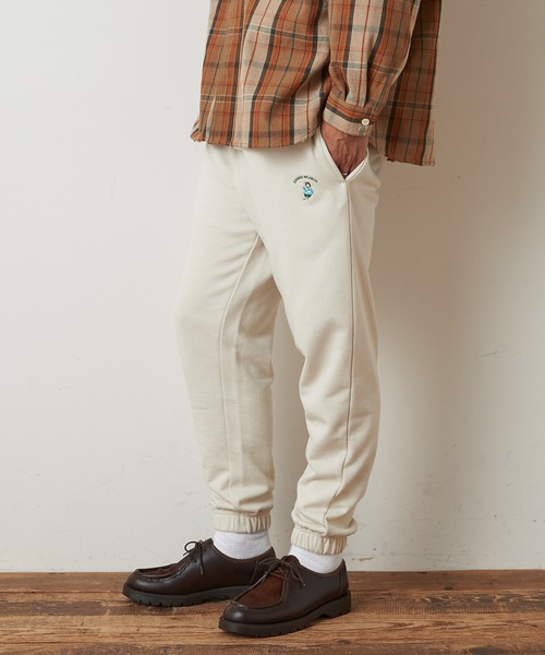 NORMANBROS（ノーマンブロス）の「【NORMANBROS/ノーマンブロス】別注スウエットパンツ（スウェットパンツ・メンズ・グレー/アイボリー/チャコールグレー・M/L）」の13枚目の写真