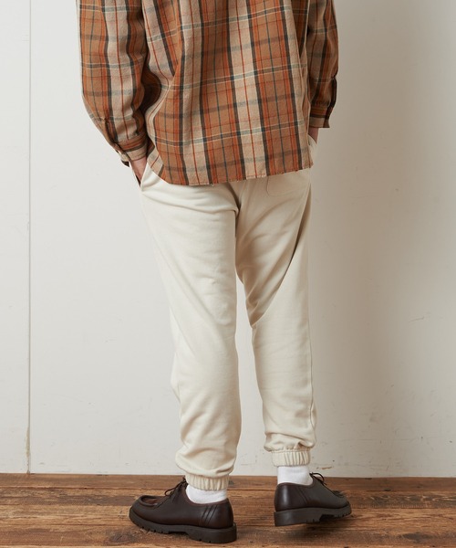 NORMANBROS（ノーマンブロス）の「【NORMANBROS/ノーマンブロス】別注スウエットパンツ（スウェットパンツ・メンズ・グレー/アイボリー/チャコールグレー・M/L）」の14枚目の写真