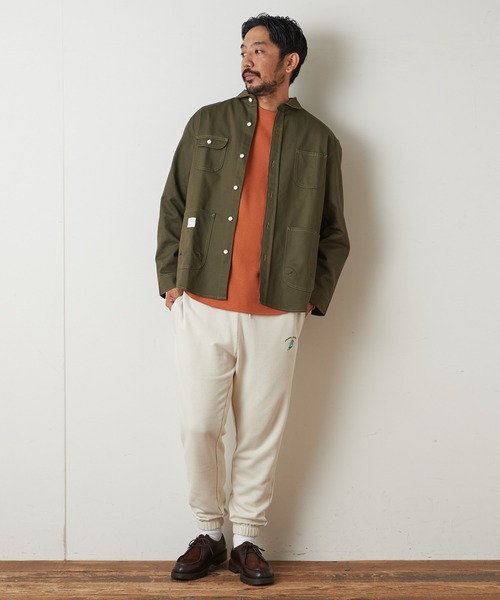 NORMANBROS（ノーマンブロス）の「【NORMANBROS/ノーマンブロス】別注スウエットパンツ（スウェットパンツ・メンズ・グレー/アイボリー/チャコールグレー・M/L）」の17枚目の写真