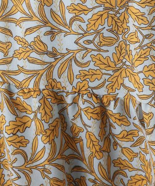 AG by aquagirl(エージーバイアクアガール)の「◆リーフプリントティアードスカート(スカート・レディース・ライトパープル/ブラック系/ブルー系5・38/36)」の18枚目の写真