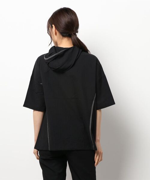 shop DADA(ショップダダ)の「ウィンドブレーカー風シャツ(1S13-6178)(シャツ/ブラウス・レディース・ブラック/ベージュ/グリーン・FREE)」の4枚目の写真