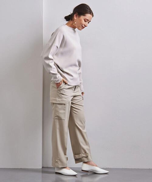 UNITED ARROWS（ユナイテッドアローズ）の「＜UNITED ARROWS＞ボトルネック ロングスリーブ ニット B †◆（ニット/セーター・レディース・その他1/ブラック/ライトグレー・フリー）」の15枚目の写真