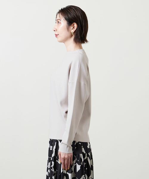 UNITED ARROWS（ユナイテッドアローズ）の「＜UNITED ARROWS＞ボトルネック ロングスリーブ ニット B †◆（ニット/セーター・レディース・その他1/ブラック/ライトグレー・フリー）」の17枚目の写真