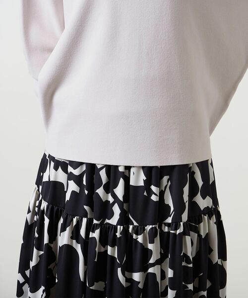 UNITED ARROWS（ユナイテッドアローズ）の「＜UNITED ARROWS＞ボトルネック ロングスリーブ ニット B †◆（ニット/セーター・レディース・その他1/ブラック/ライトグレー・フリー）」の10枚目の写真