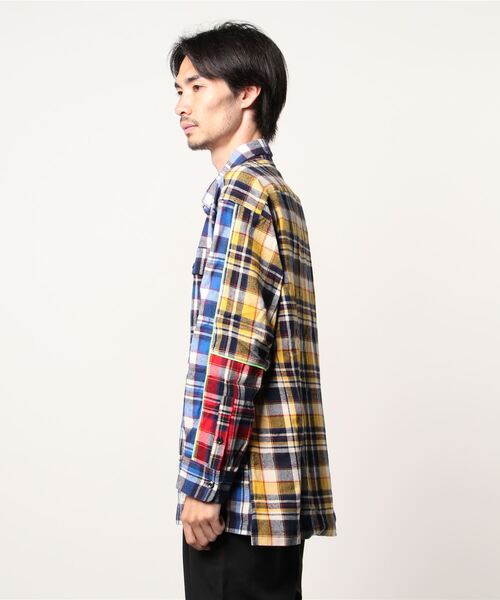 24karats(トゥウェンティーフォーカラッツ)の「Multi Check Shirt LS(シャツ/ブラウス・メンズ・ブルー・MEDIUM/LARGE)」の9枚目の写真