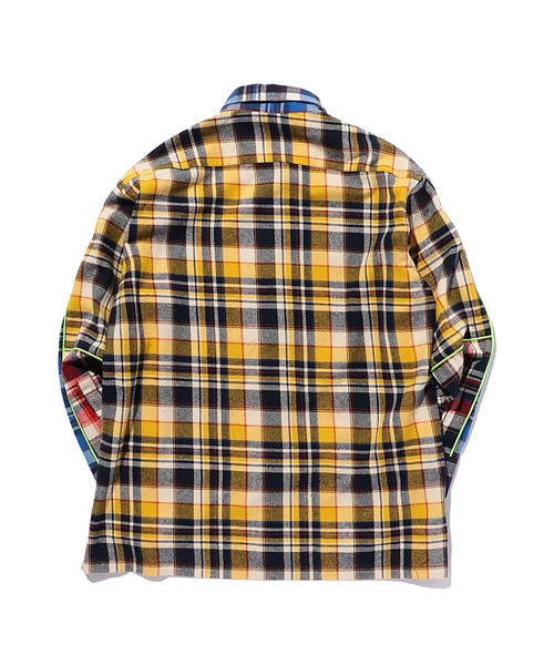 24karats(トゥウェンティーフォーカラッツ)の「Multi Check Shirt LS(シャツ/ブラウス・メンズ・ブルー・MEDIUM/LARGE)」の3枚目の写真