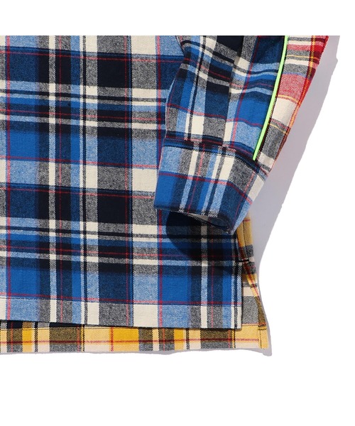 24karats(トゥウェンティーフォーカラッツ)の「Multi Check Shirt LS(シャツ/ブラウス・メンズ・ブルー・MEDIUM/LARGE)」の10枚目の写真