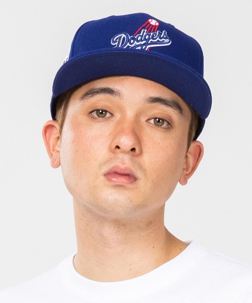 XLARGE（エクストララージ）の「XLARGE×NEWERA×DODGERS EMBROYDERY LOGO CAP（キャップ・メンズ・ブルー/ブラック・L/M）」の3枚目の写真