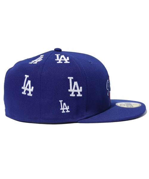XLARGE（エクストララージ）の「XLARGE×NEWERA×DODGERS EMBROYDERY LOGO CAP（キャップ・メンズ・ブルー/ブラック・L/M）」の8枚目の写真
